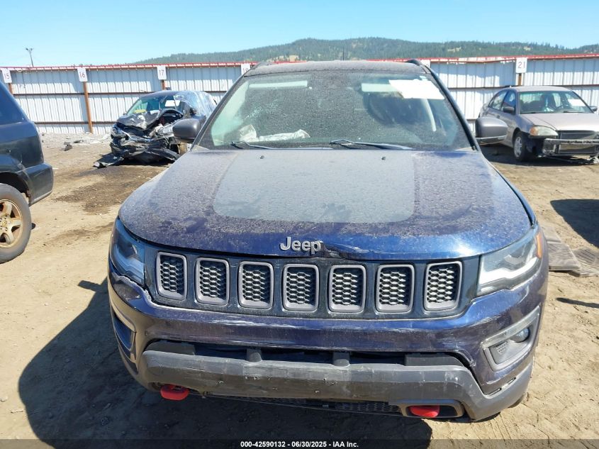 2017 Jeep Compass Trailhawk VIN: 3C4NJDDB1HT627603 Lot: 42590132
