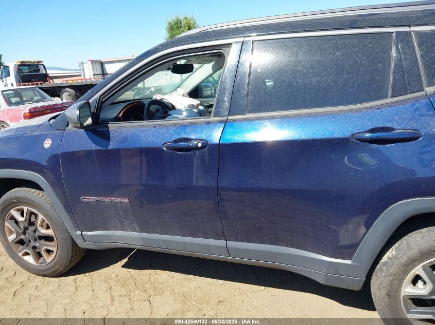 2017 Jeep Compass Trailhawk VIN: 3C4NJDDB1HT627603 Lot: 42590132