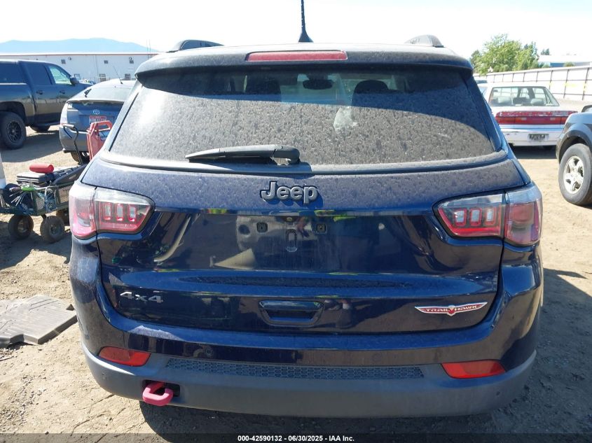 2017 Jeep Compass Trailhawk VIN: 3C4NJDDB1HT627603 Lot: 42590132