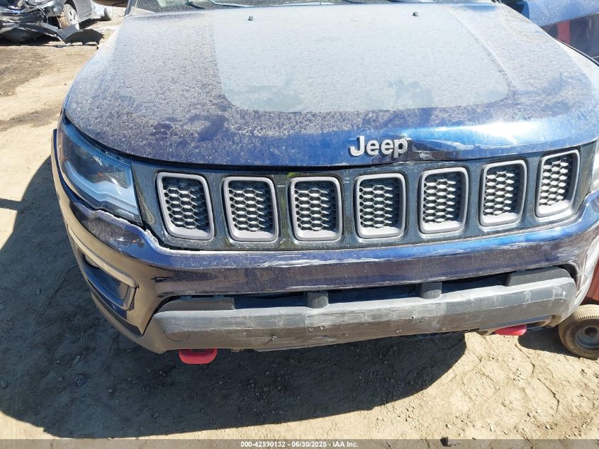 2017 Jeep Compass Trailhawk VIN: 3C4NJDDB1HT627603 Lot: 42590132