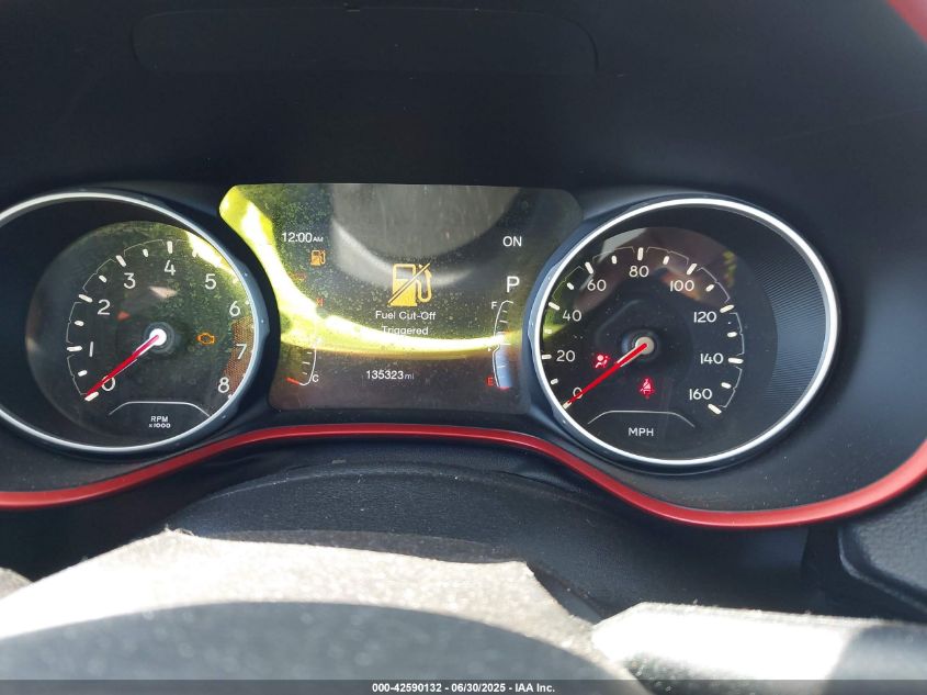 2017 Jeep Compass Trailhawk VIN: 3C4NJDDB1HT627603 Lot: 42590132