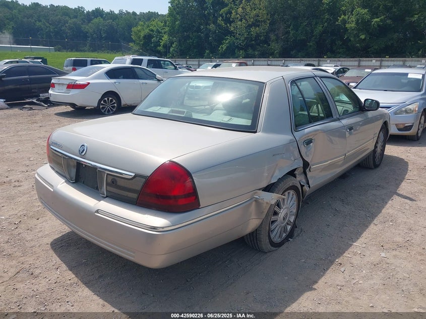 2009 MERCURY GRAND MARQUIS VIN: 2MEHM75VX9X632148