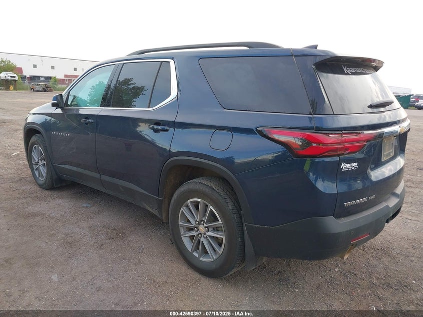 2022 CHEVROLET TRAVERSE AWD LT CLOTH - 1GNEVGKW4NJ167925