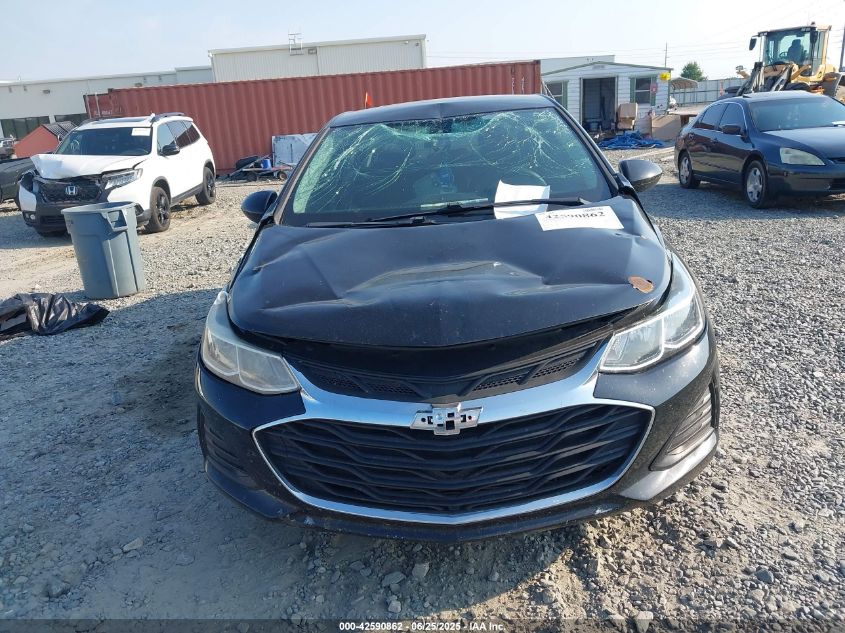 2019 Chevrolet Cruze Ls VIN: 1G1BC5SM0K7152215 Lot: 42590862