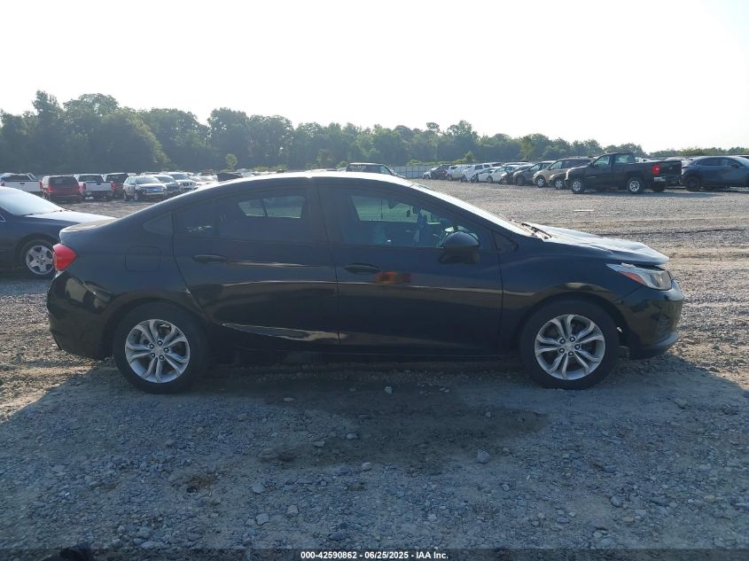 2019 Chevrolet Cruze Ls VIN: 1G1BC5SM0K7152215 Lot: 42590862