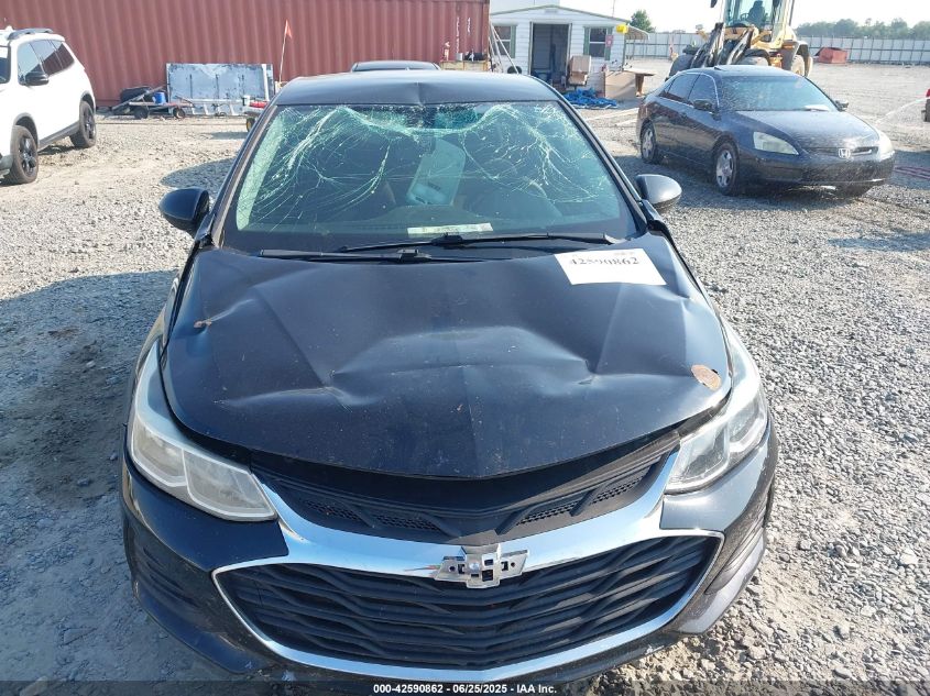 2019 Chevrolet Cruze Ls VIN: 1G1BC5SM0K7152215 Lot: 42590862