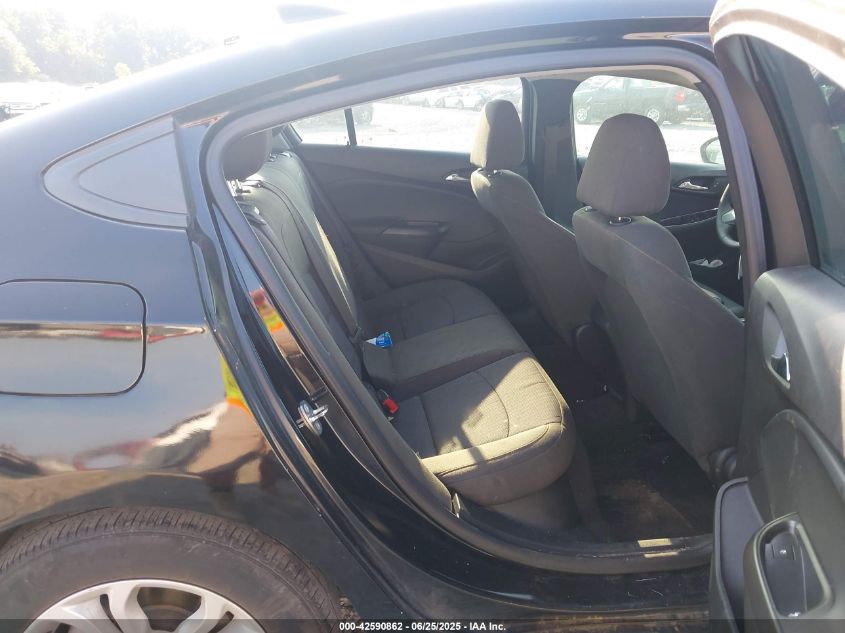 2019 Chevrolet Cruze Ls VIN: 1G1BC5SM0K7152215 Lot: 42590862