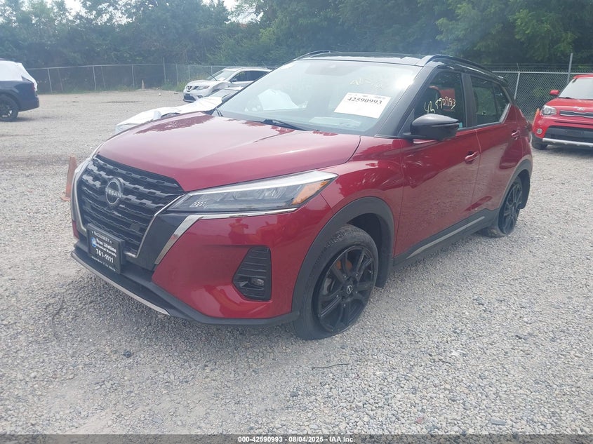 Vin: 3n1cp5dv1pl481856, lot: 43083954, nissan kicks sr xtronic cvt 20232