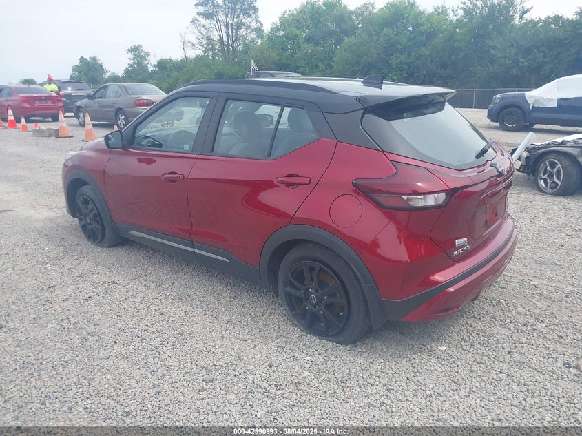 Vin: 3n1cp5dv1pl481856, lot: 43083954, nissan kicks sr xtronic cvt 20233