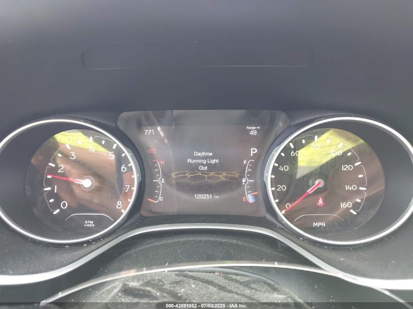 2019 Jeep Compass Latitude 4X4 VIN: 3C4NJDBB4KT593344 Lot: 42591052