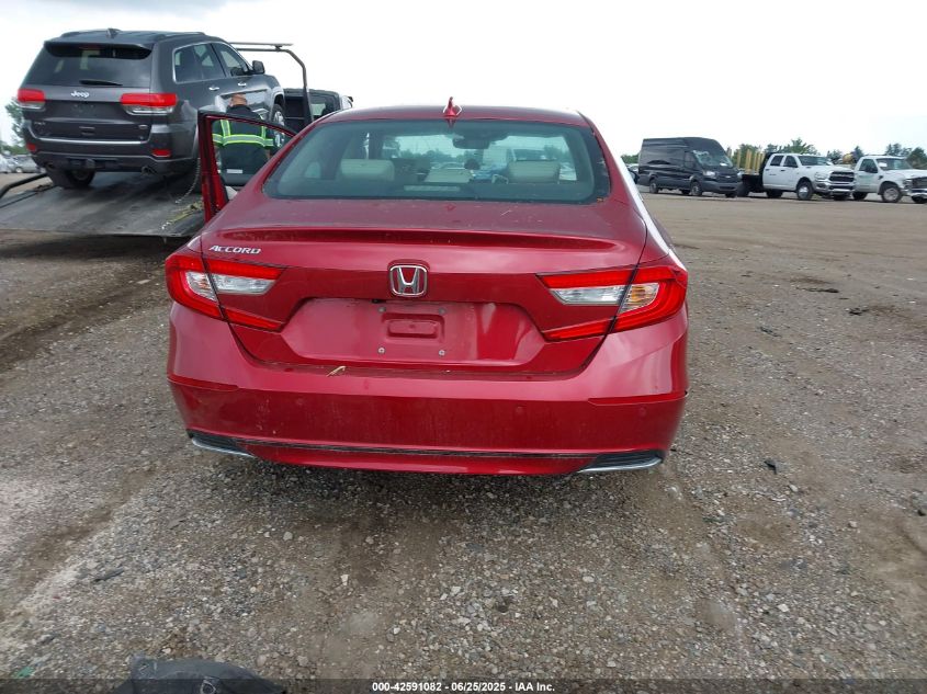 2021 Honda Accord Ex-L VIN: 1HGCV1F58MA048841 Lot: 42591082
