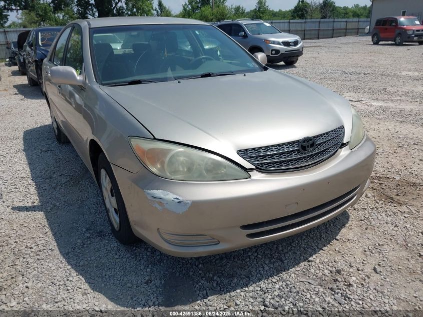2002 Toyota Camry Le VIN: 4T1BE32K72U508192 Lot: 42591386