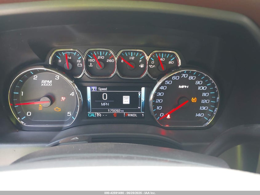 2017 CHEVROLET SILVERADO 2500HD HIGH COUNTRY 1GC1KXEY8HF150484