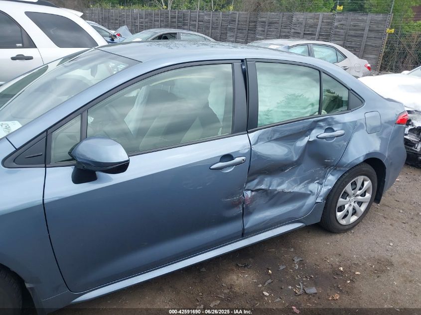 2023 Toyota Corolla Le VIN: JTDB4MEE8P3014147 Lot: 42591690