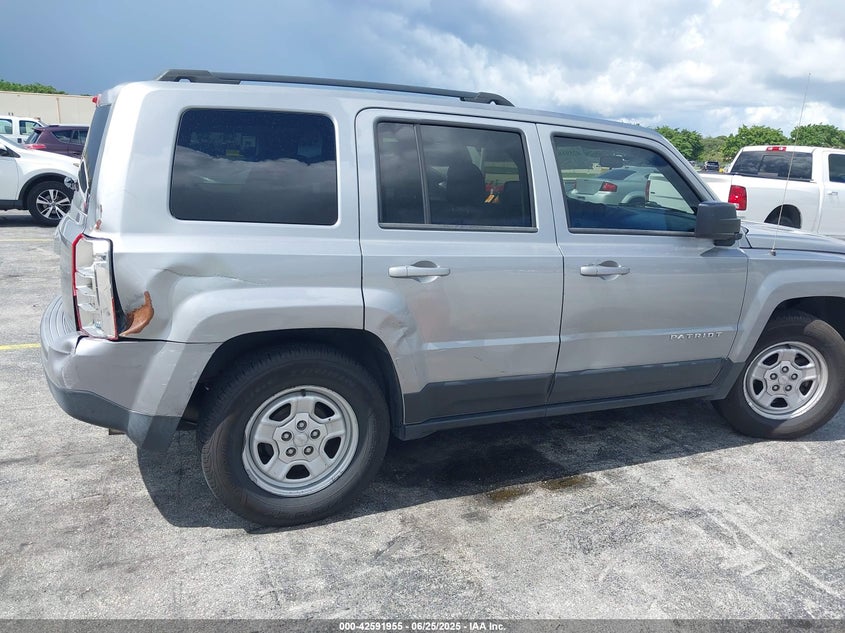 2015 JEEP PATRIOT SPORT - 1C4NJPBA5FD125997