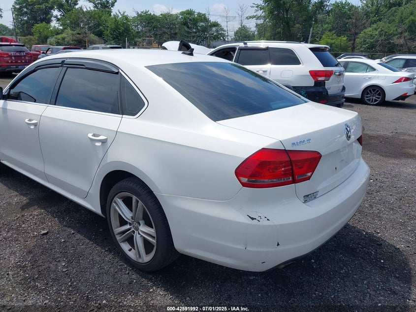 2014 VOLKSWAGEN PASSAT VIN: 1VWBT7A38EC110850