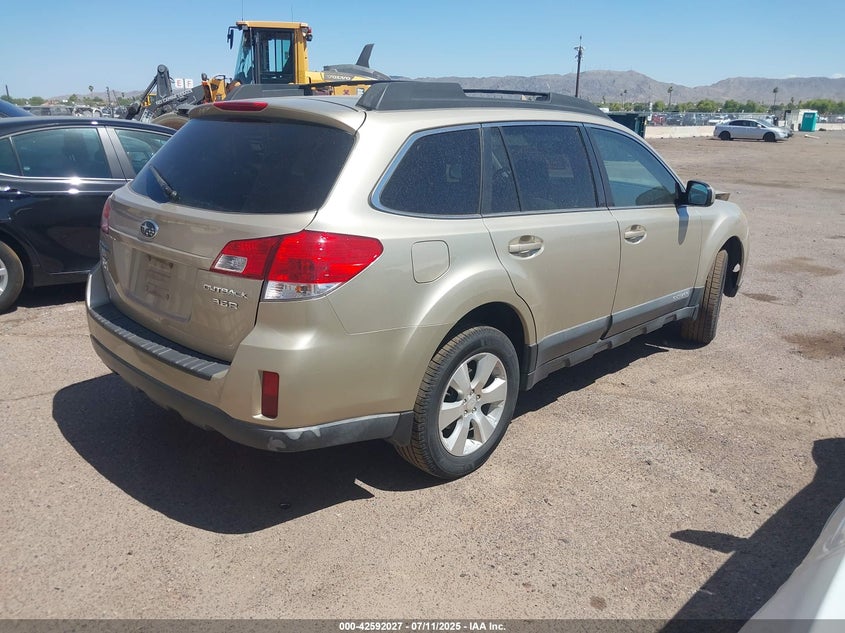 Vin: 4s4brdkc3a2370910, lot: 43084989, subaru outback 3.6r limited 20104