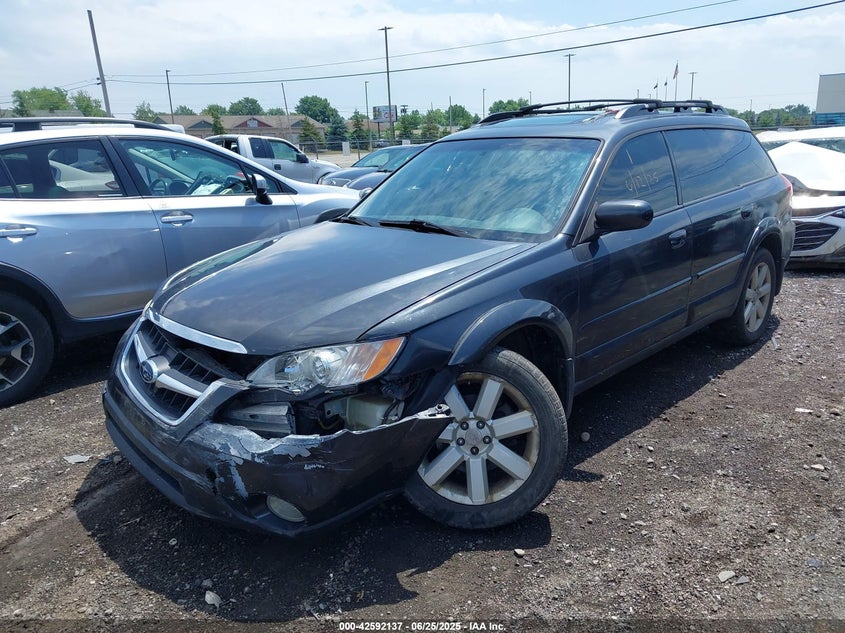 2008 SUBARU OUTBACK VIN: 4S4BP62C887367368