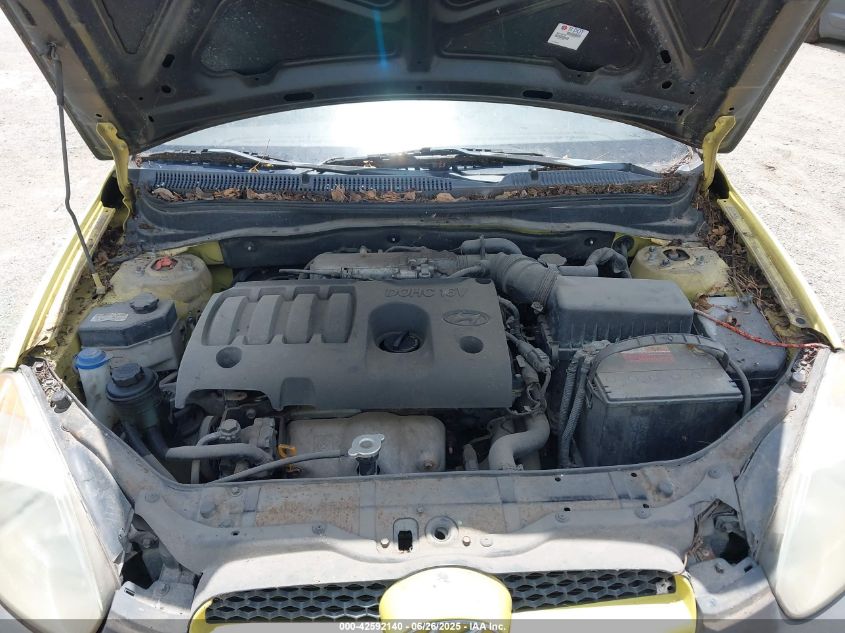 2008 Hyundai Accent Gs VIN: KMHCM36C78U056845 Lot: 42592140