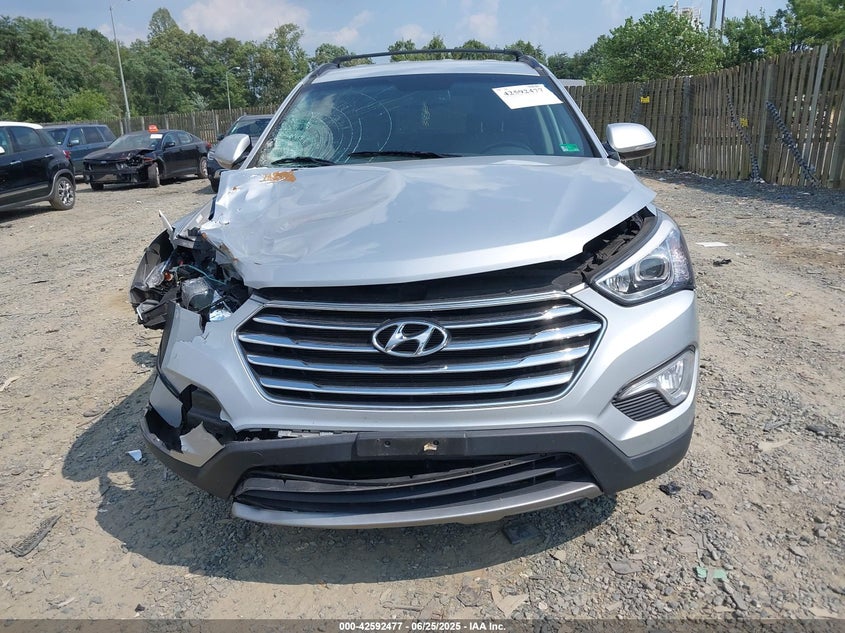 2016 HYUNDAI SANTA FE VIN: KM8SNDHF0GU159853