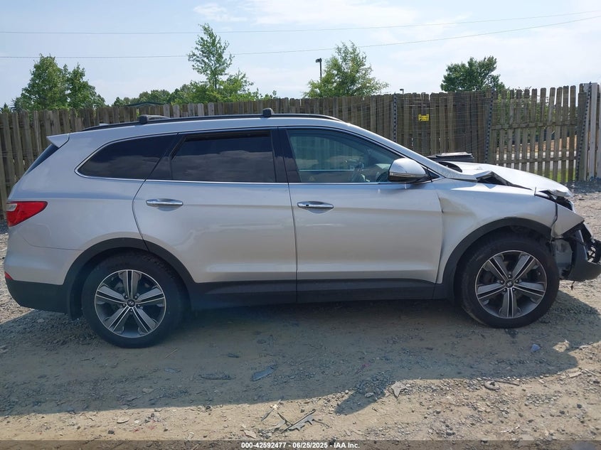 2016 HYUNDAI SANTA FE VIN: KM8SNDHF0GU159853
