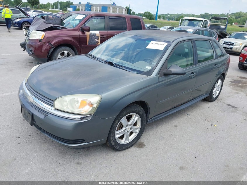 2004 Chevrolet Malibu Maxx Ls grey wagon gasoline 1G1ZT64844F205169 photo #3