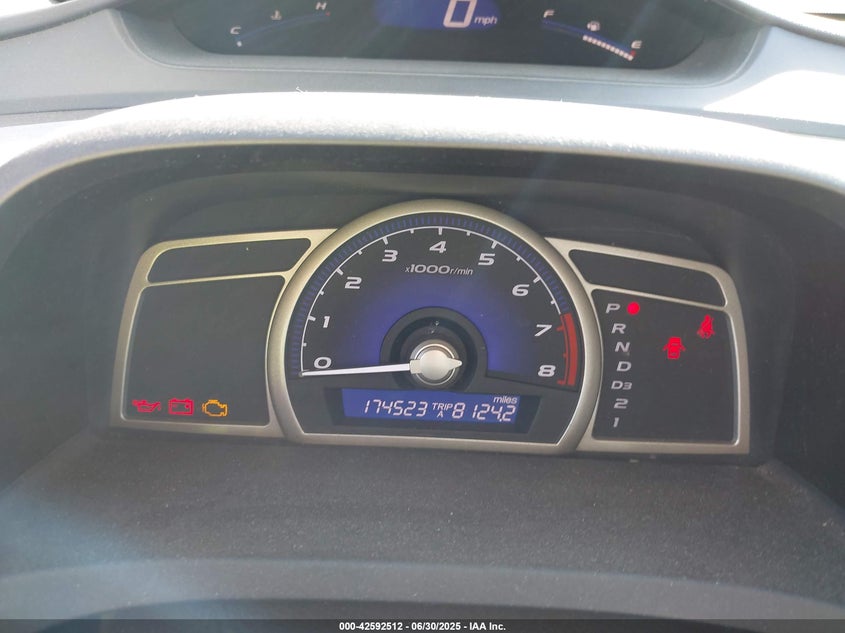 2007 HONDA CIVIC VIN: 2HGFA16557H311334