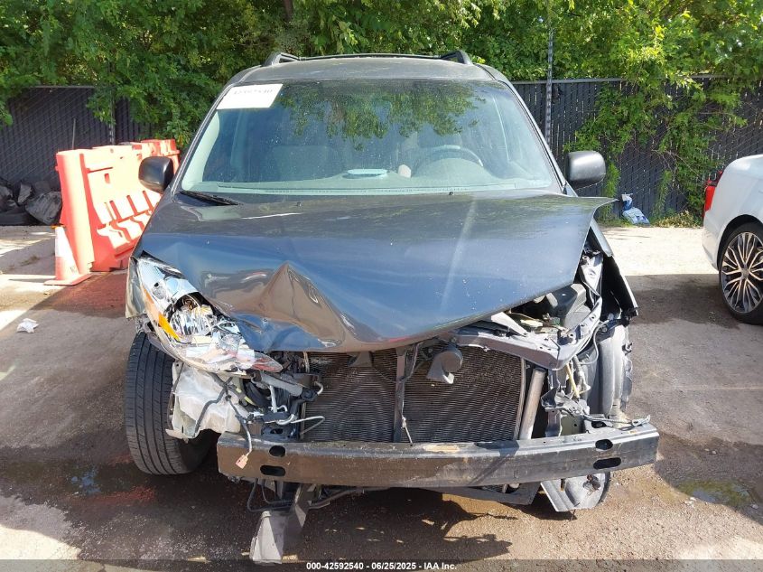 2009 Toyota Sienna Le VIN: 5TDZK23CX9S272763 Lot: 42592540