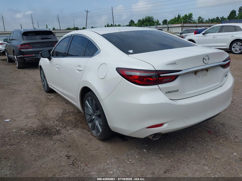 Vin: jm1gl1vm3j1323607, lot: 43085562, mazda 6 touring 20183