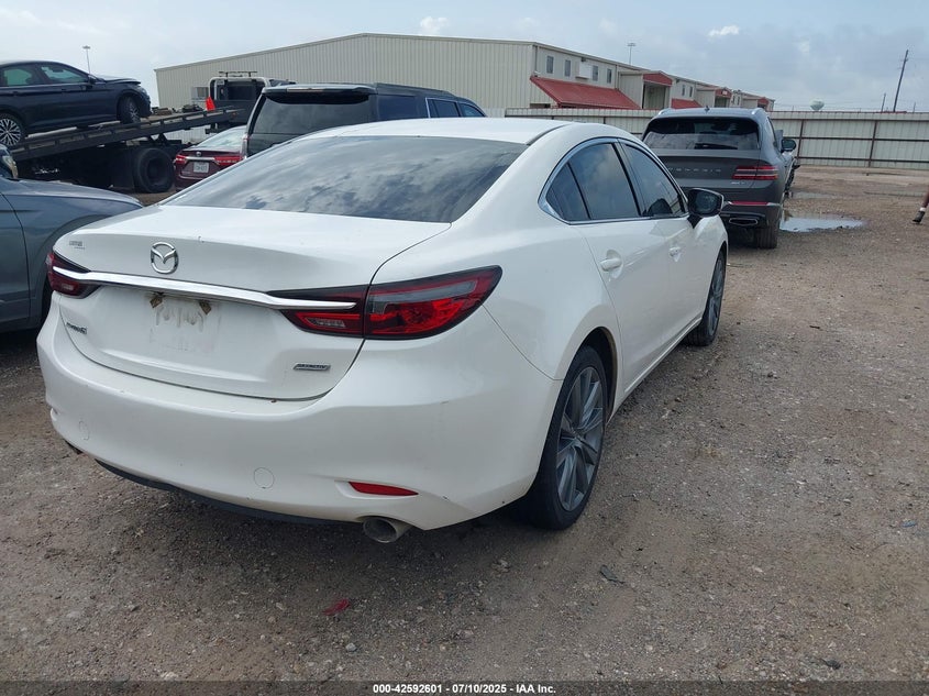 Vin: jm1gl1vm3j1323607, lot: 43085562, mazda 6 touring 20184