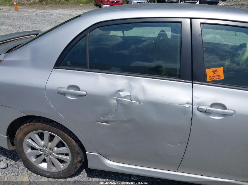 2009 Toyota Corolla S VIN: 2T1BU40E59C110769 Lot: 42592676