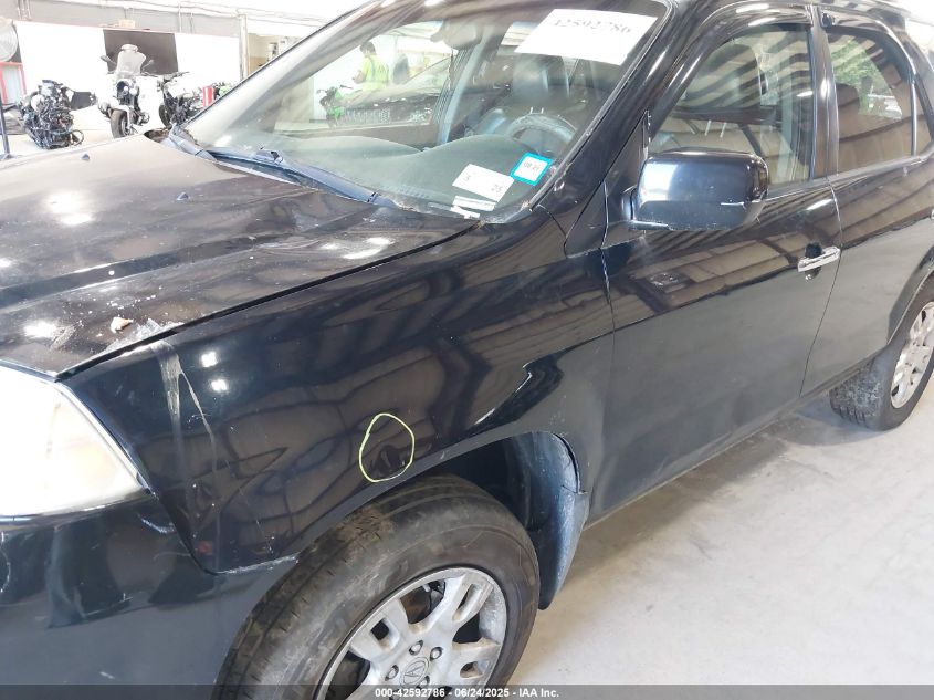 2006 Acura Mdx VIN: 2HNYD18746H534373 Lot: 42592786