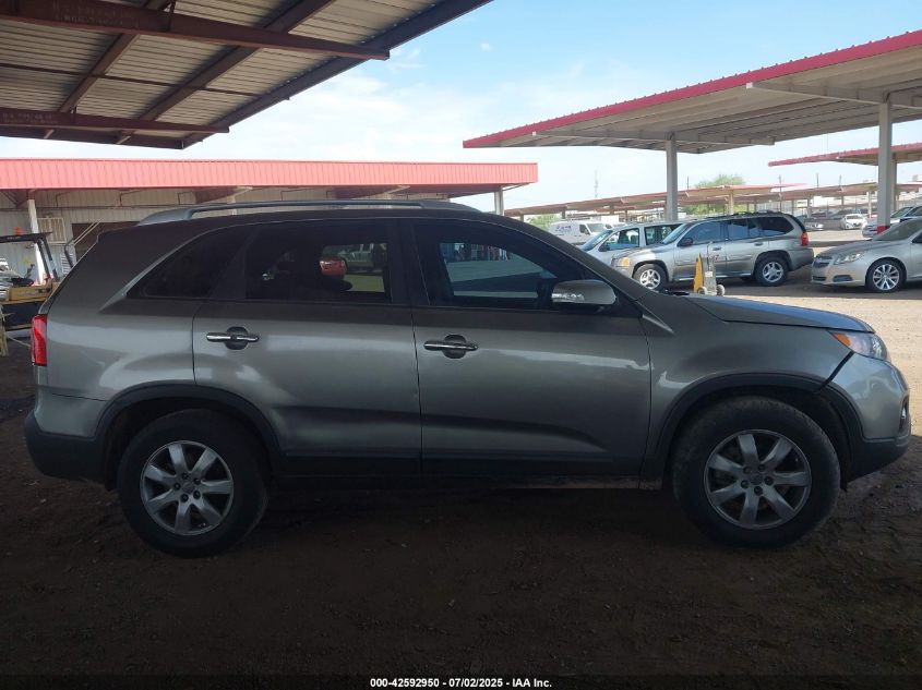 2013 Kia Sorento Lx VIN: 5XYKT3A65DG424164 Lot: 42592950