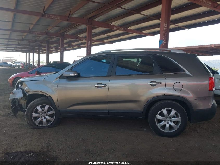 2013 Kia Sorento Lx VIN: 5XYKT3A65DG424164 Lot: 42592950