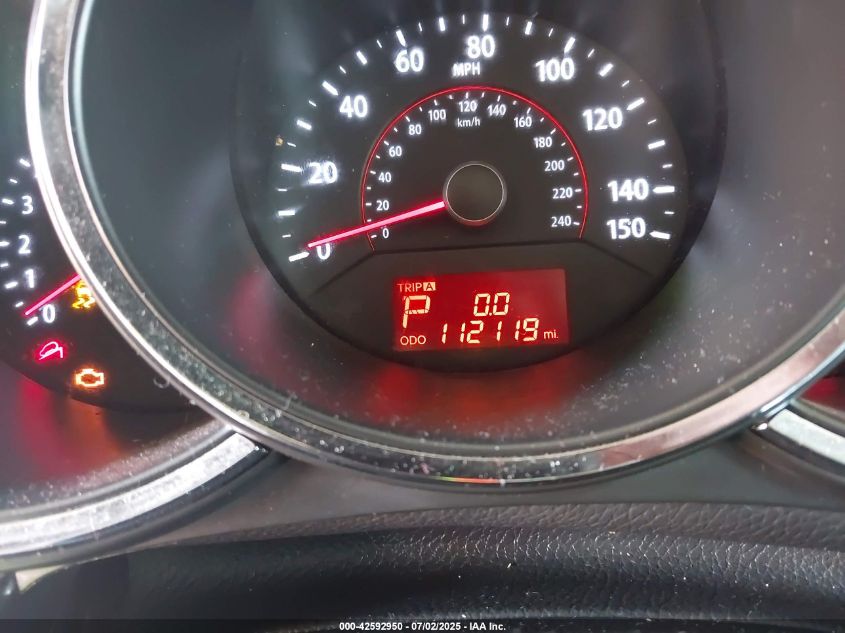 2013 Kia Sorento Lx VIN: 5XYKT3A65DG424164 Lot: 42592950