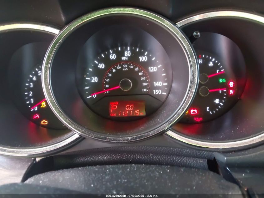 2013 Kia Sorento Lx VIN: 5XYKT3A65DG424164 Lot: 42592950