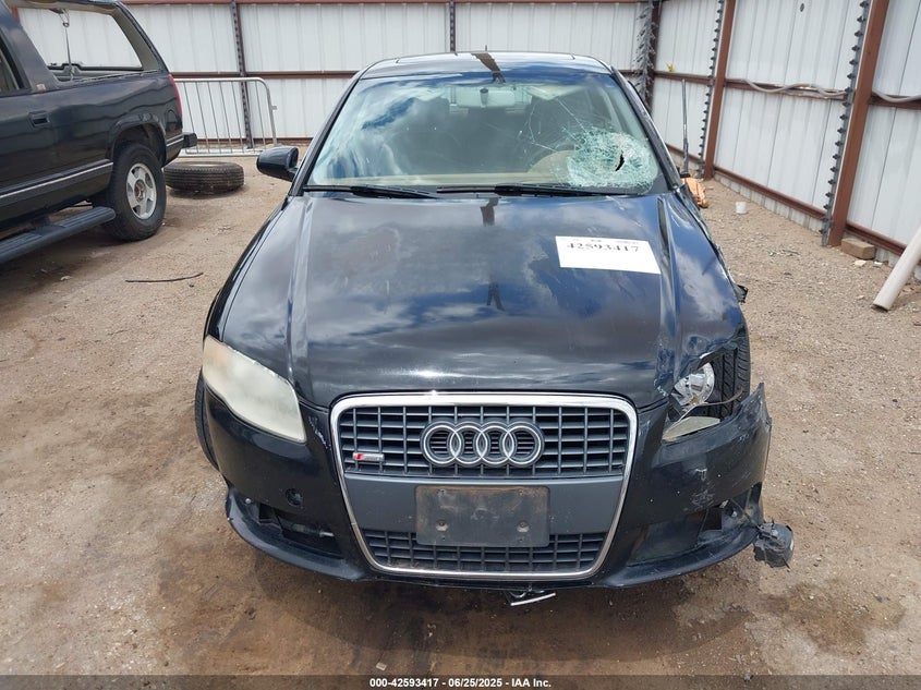 2008 Audi A4 2.0T VIN: WAUDF78E98A126840 Lot: 42593417