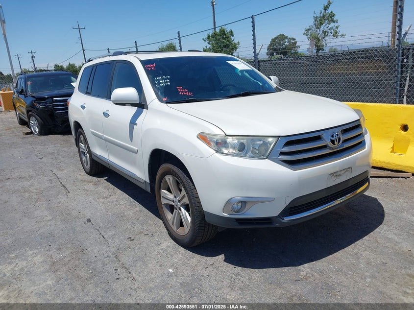 5TDDK3EH8BS069689 2011 Toyota Highlander Limited V6 auction photo 1
