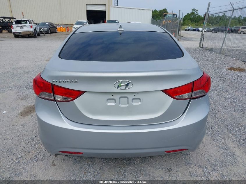 2013 Hyundai Elantra Gls VIN: 5NPDH4AE4DH382098 Lot: 42594132