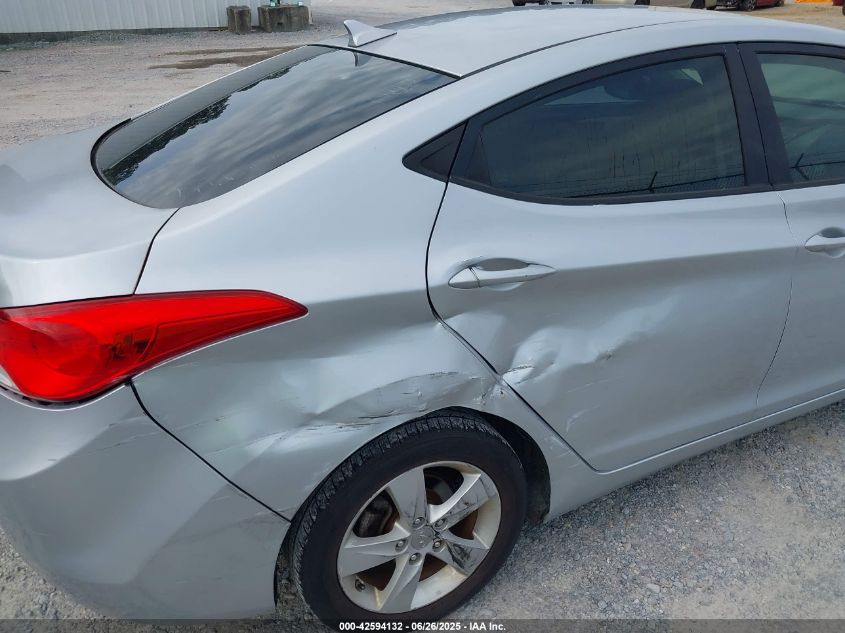 2013 Hyundai Elantra Gls VIN: 5NPDH4AE4DH382098 Lot: 42594132