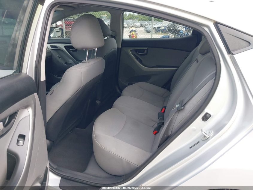 2013 Hyundai Elantra Gls VIN: 5NPDH4AE4DH382098 Lot: 42594132