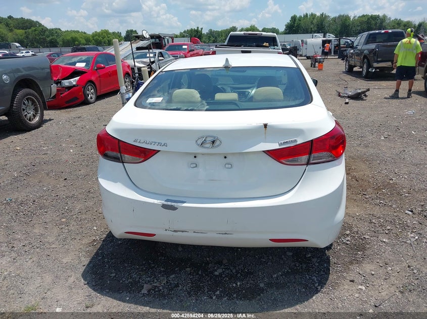 2013 HYUNDAI ELANTRA GLS - 5NPDH4AE3DH346418