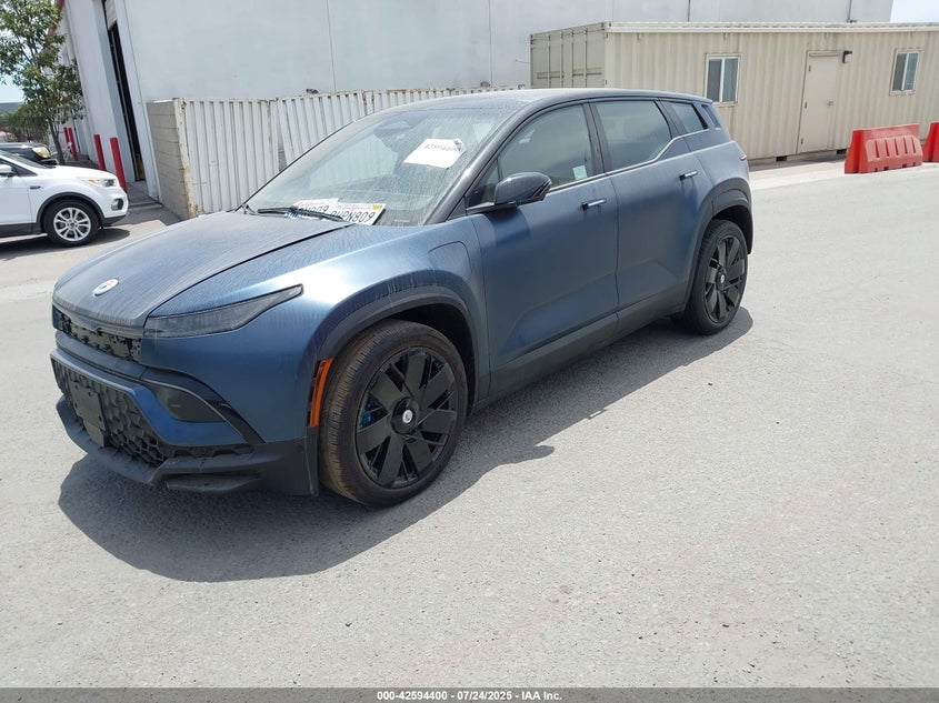 Vin: vcf1zbu26pg001883, lot: 43087361, fisker ocean one 20232
