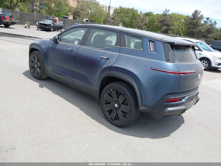 Vin: vcf1zbu26pg001883, lot: 43087361, fisker ocean one 20233