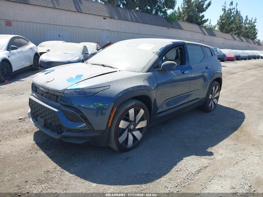 Vin: vcf1zbu26pg002127, lot: 43087425, fisker ocean one 20232
