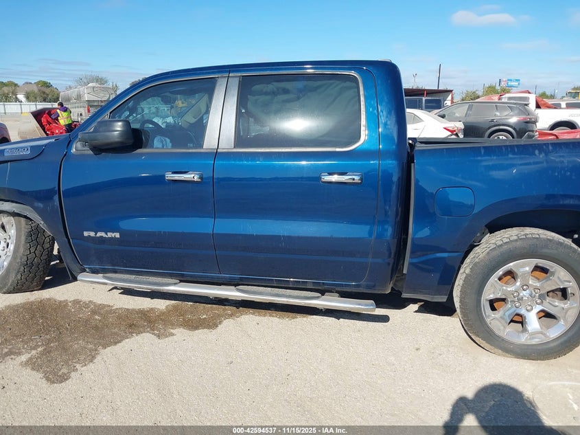 2019 Ram 1500 Big Horn/Lone Star 4X2 5'7 Box VIN: 1C6RREFT9KN679839 Lot: 42594537