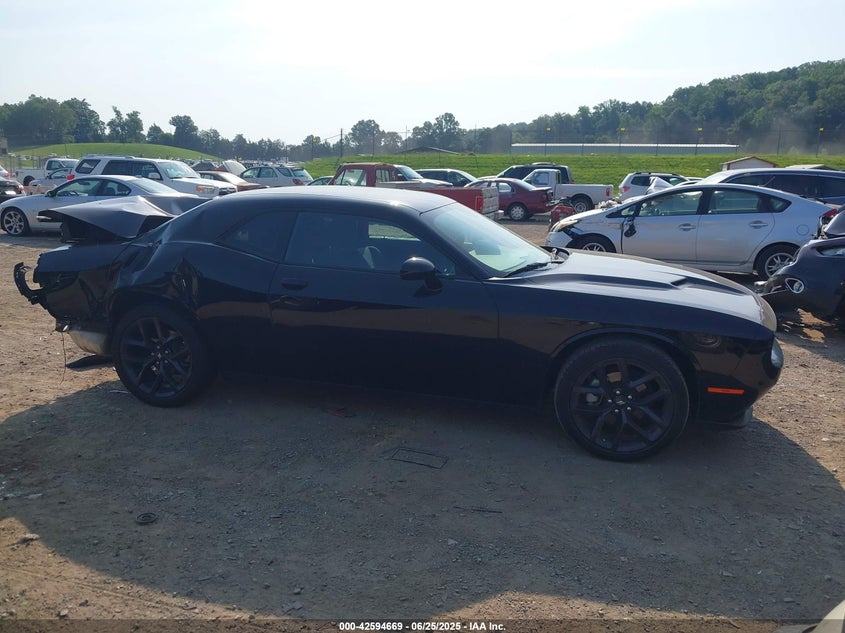 2022 DODGE CHALLENGER SXT - 2C3CDZAG7NH128163