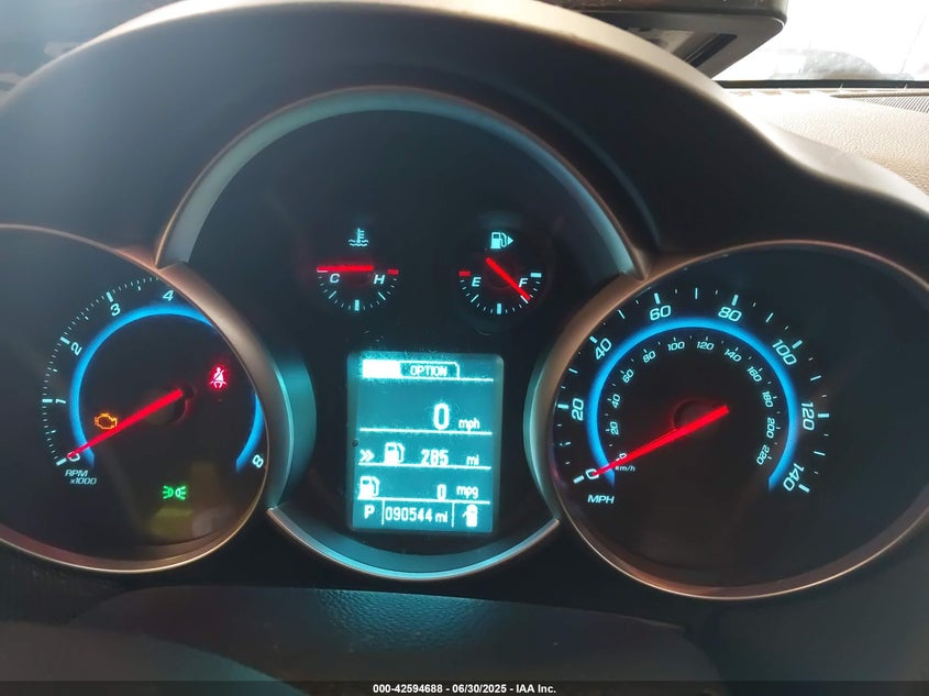 2016 CHEVROLET CRUZE LIMITED 1LT AUTO - 1G1PE5SB1G7229566