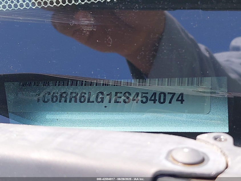 2014 RAM 1500 LONE STAR - 1C6RR6LG1ES454074