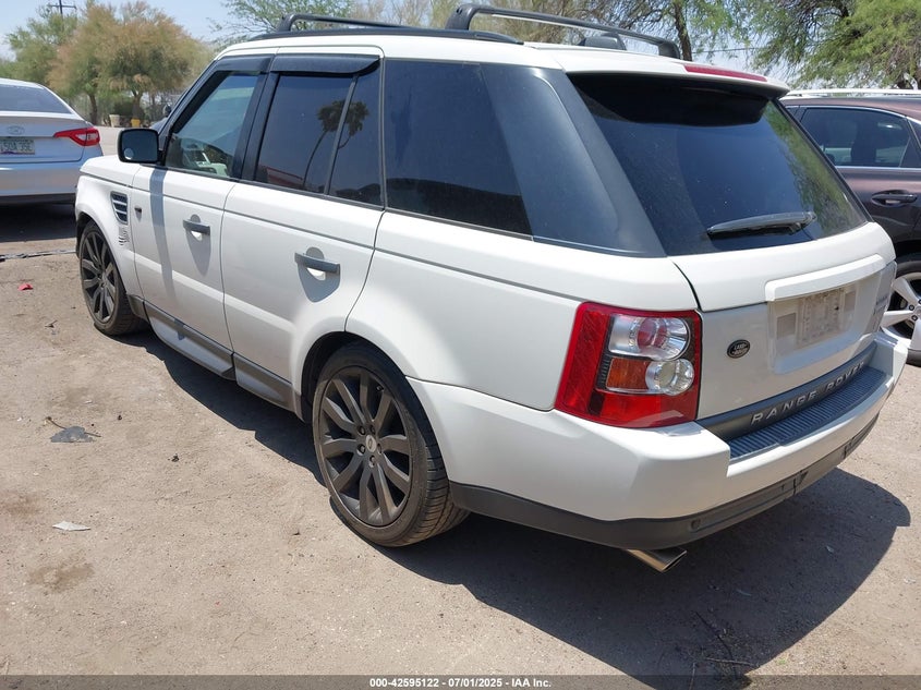 2008 LAND ROVER RANGE ROVER SPORT VIN: SALSH23418A181801